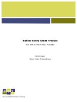Behind Every Great Product potx