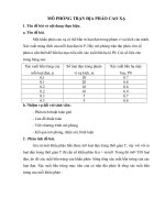 MÔ hình hóa đạn bắn cao xạ