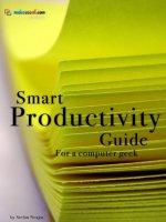 The Smart Productivity Guide for the Computer Geek