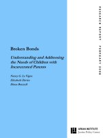 Broken Bonds - Understanding and Addressing the Needs of Children with Incarcerated Parents doc