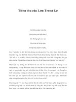 Tiếng thu của Lưu Trọng Lư pptx
