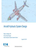 Aircraft Hydraulic System Design pptx