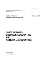 LINKS BETWEEN BUSINESS ACCOUNTING AND NATIONAL ACCOUNTING pdf