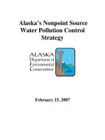 Alaska’s Nonpoint Source Water Pollution Control Strategy potx