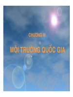 KINH DOANH QUỐC TẾ - CHƯƠNG III ppt