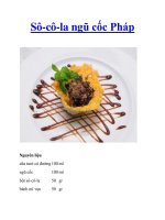 Sô-cô-la ngũ cốc Pháp pot