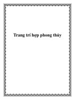 Trang trí hợp phong thủy doc