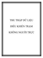 THU THẬP DỮ LIỆU ĐIỀU KHIỂN TRẠM KHÔNG NGƯỜI TRỰC docx