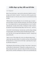 4 điều thực sự thay đổi sau kết hôn pdf