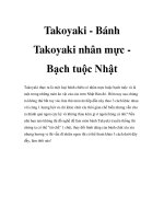 Takoyaki - Bánh Takoyaki nhân mực Bạch tuộc Nhật potx