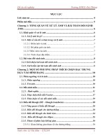 Tìm hiểu phương pháp trích chọn bằng đối sánh hình dạng