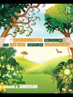ENVIRONMENTAL ECONOMICS and Natural Resource Management potx
