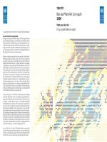 Báo cáo Phát triển Con người 2009 docx