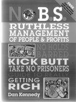 NO.B.S RUTHLESS MANAGEMENT OF PEOPLE & PROFITS docx