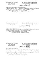 ĐỀ THI HẾT MÔN: TT ĐIỆN QUANG pot