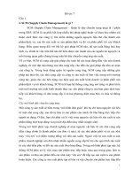 Khái niệm SCM (Supply Chain Management) pot