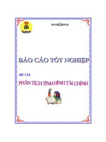 luận văn phân tích tình hình tài chính CỦA CÔNG TY TNHH BẢO PHÚC