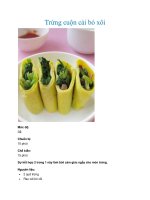 Trứng cuộn cải bó xôi docx