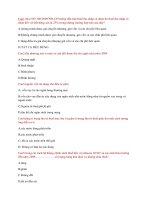 Câu hỏi trắc nghiệm tài chính công pptx