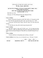 đề thi lí thuyết chuyên môn nghề tốt nghiệp cao đẳng khóa 2 - điện dân dụng -mã đề thi đdd - lt (16)