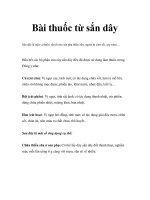 Bài thuốc từ sắn dây pptx