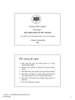 Liên kết giữa kinh tế và môi trường doc