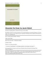 Alexander the Great Makers of History pot