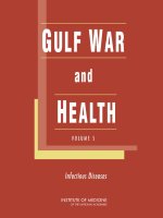Gulf War and Health: Volume 5. Infectious Diseases docx