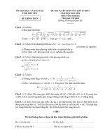 Đề thi học sinh giỏi lớp 12 THPT tỉnh Phú Yên năm 2012 môn Toán doc