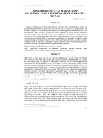 SO SÁNH HIỆU QUẢ CÁC LOẠI VACCINE VÀ ĐƯỜNG CẤP VACCINE PHÒNG BỆNH NEWCASTLE TRÊN GÀ docx