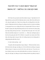 NGUYÊN TÁC VÀ BẢN DỊCH 