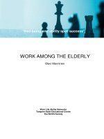 WORK AMONG THE ELDERLY doc