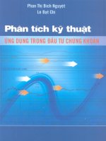 phân tích kỹ thuật ứng dụng trong đầu tư chứng khoán part 1