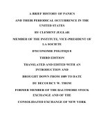 A BRIEF HISTORY OF PANICS AND THEIR PERIODICAL OCCURRENCE IN THE UNITED STATES pdf