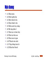 Chapter4 Class trong c++