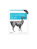 o'reilly - learning perl 3rd edition