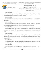 Đề thi HSG khu vực Bắc Bộ năm 2012 Môn Sử 10 pot