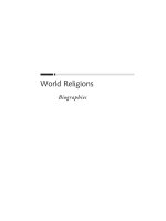 World Religions Biographies VOLUME 1 potx