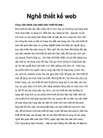 Nghề thiết kế web pptx