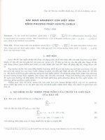 Xác định gradient của một hàm bằng phương pháp Monte-Carlo. pot