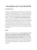 Phương pháp làm việc với người mẫu khoả thân pot