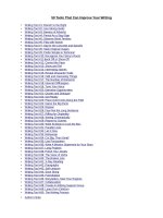 50 tools that can improve your writing