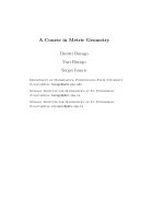 A Course in Metric Geometry docx