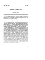 SENATE BILL: Introduced by Senator Correa pot