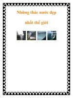 Những thác nước đẹp nhất thế giới pdf