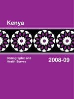 Demographic and Health Survey 2008-09 pptx