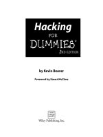 hacking for dummies 2nd