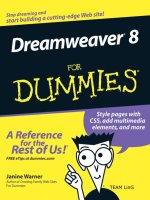 dreamweaver 8 for dummies (2005)