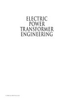 electric power transformer engineering