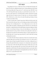 Biện pháp nâng cao hoạt động kinh doanh cước vận tải đường biển tại công ty PACITECH